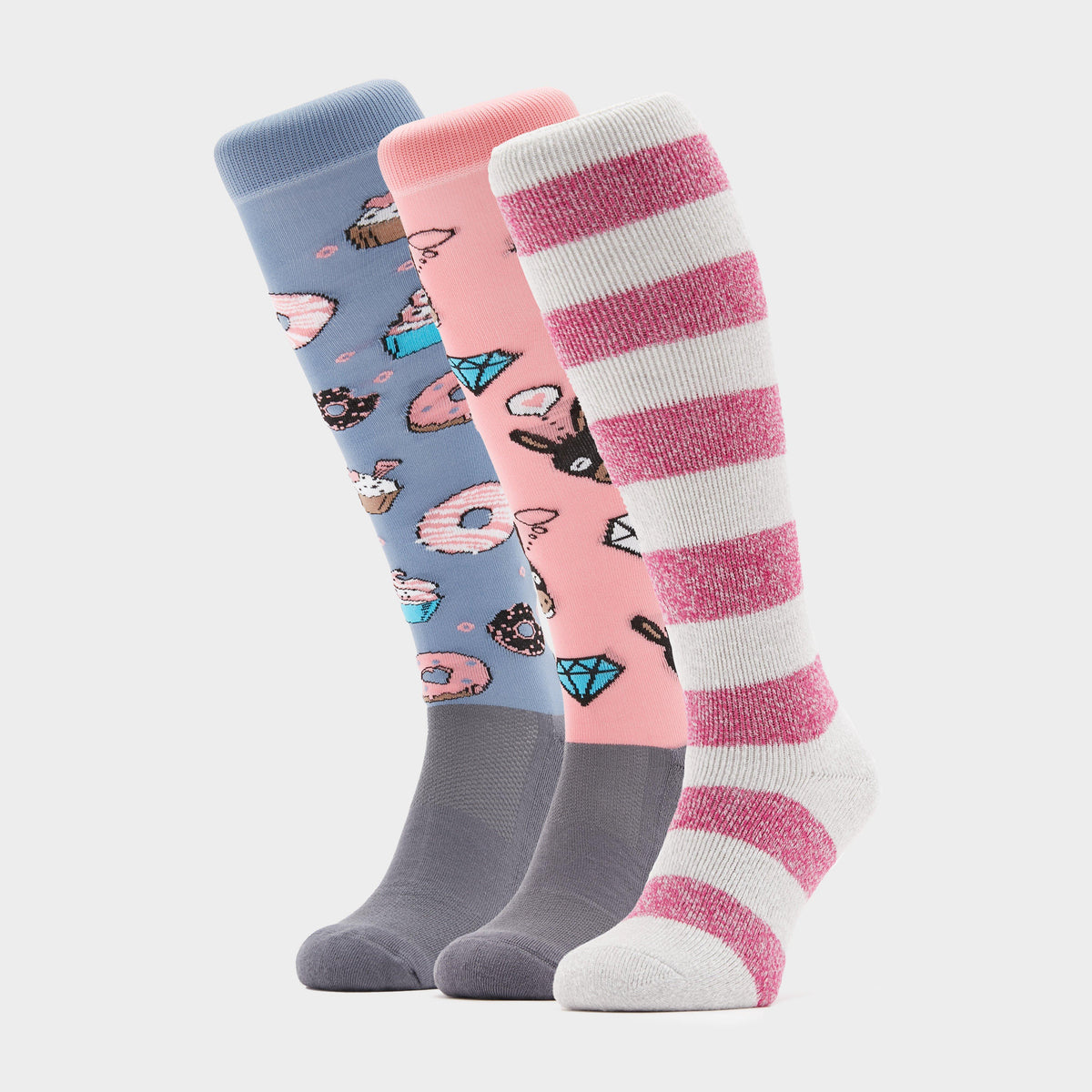 Novelty Socks Donkey Donut