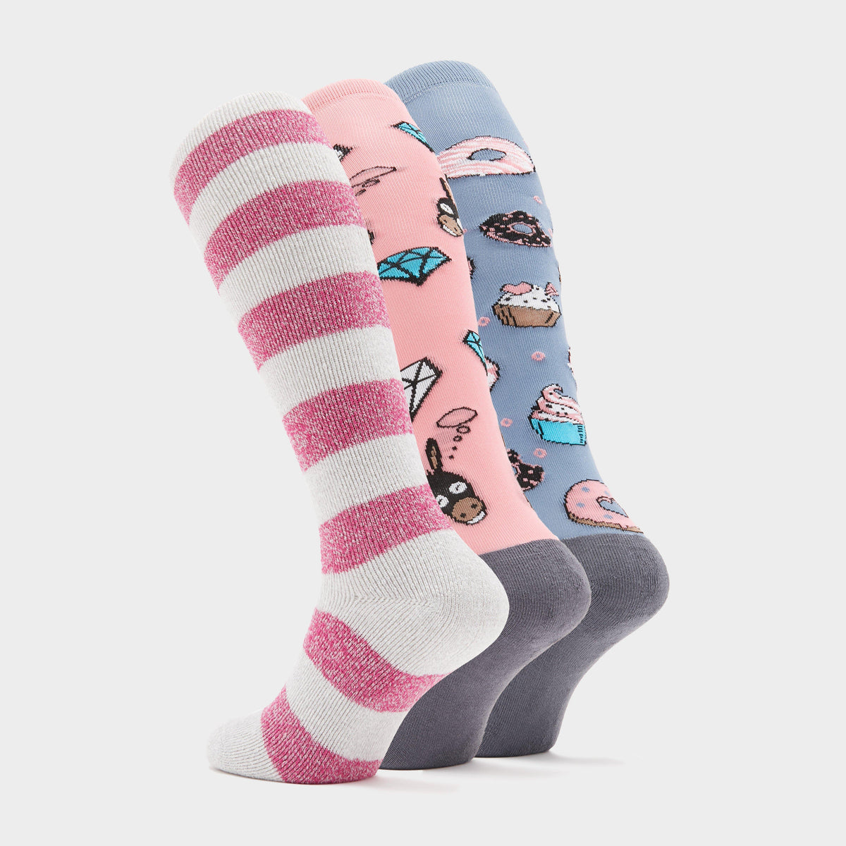 Novelty Socks Donkey Donut