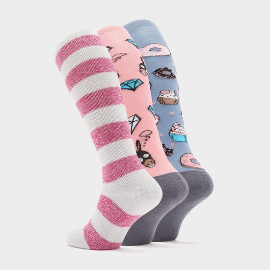 Novelty Socks Donkey Donut