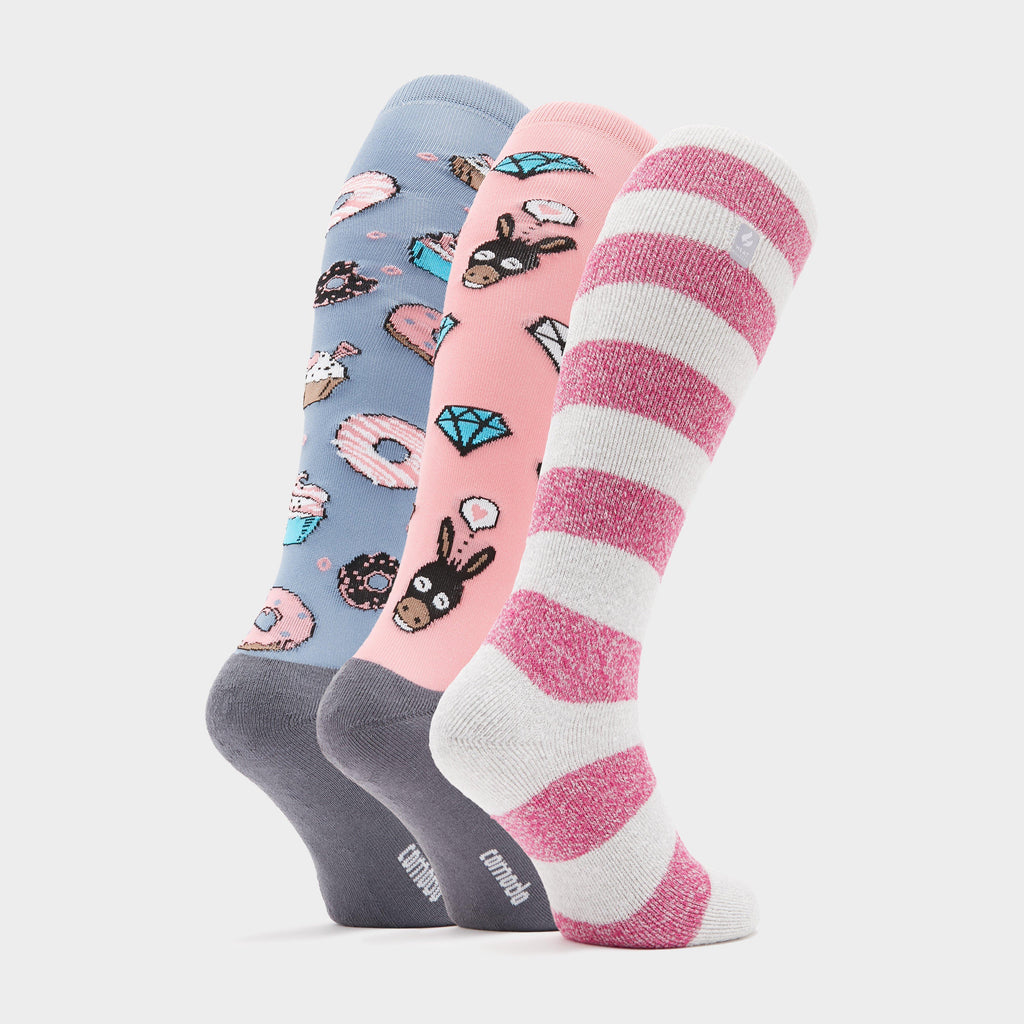 Novelty Socks Donkey Donut