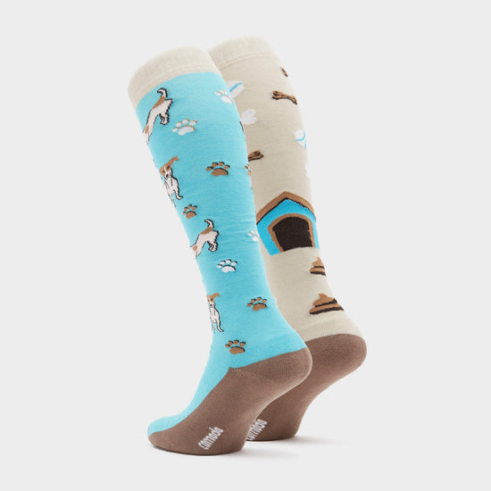 Womens Novelty Socks Jack Russell