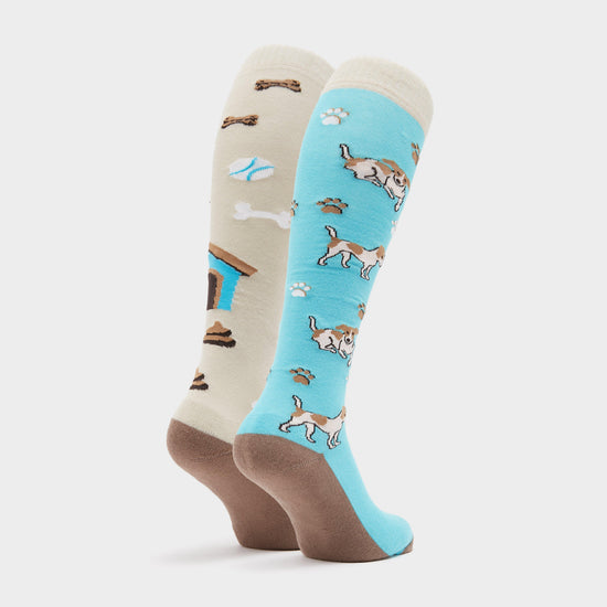 Womens Novelty Socks Jack Russell