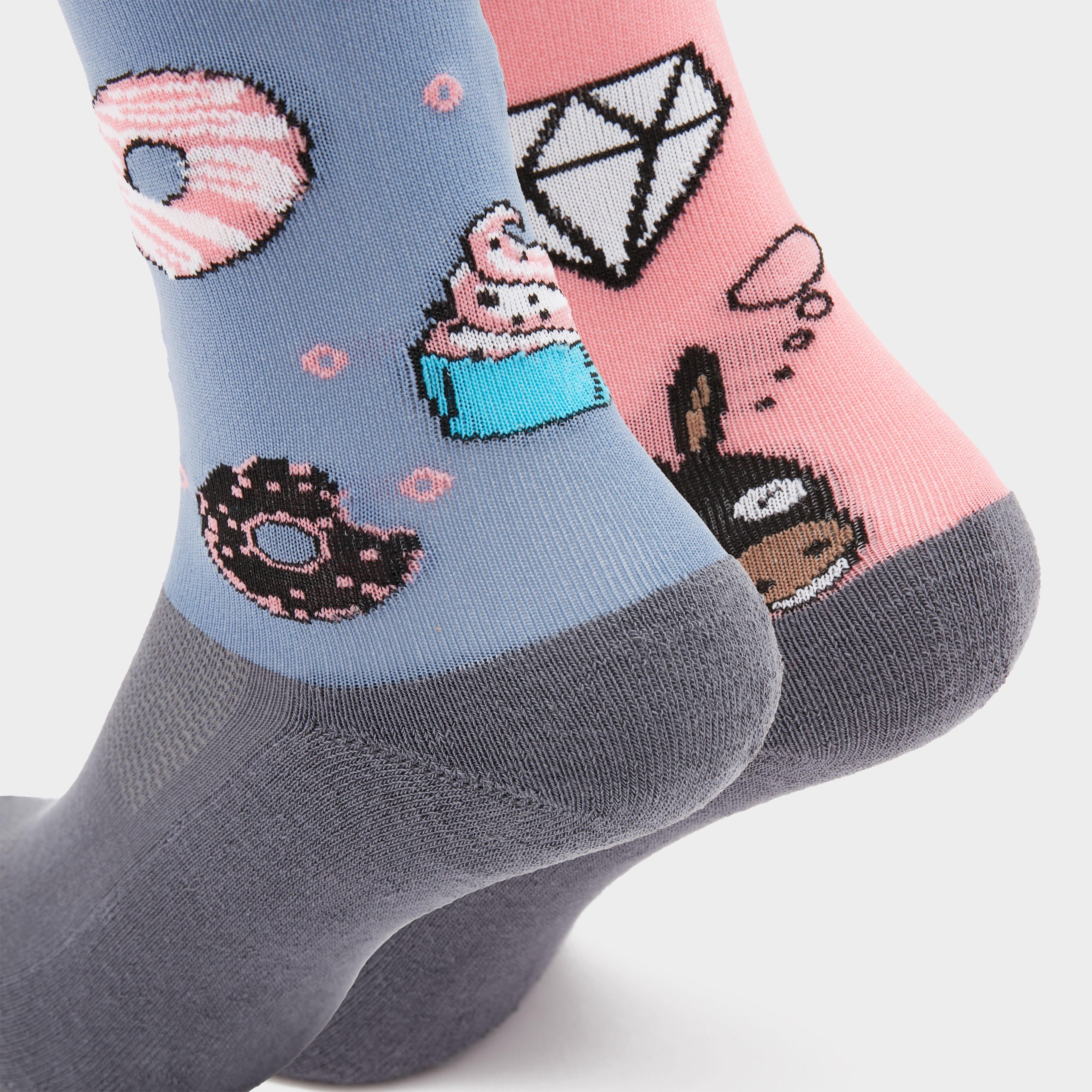 Kids Novelty Socks Donkey Doughnuts