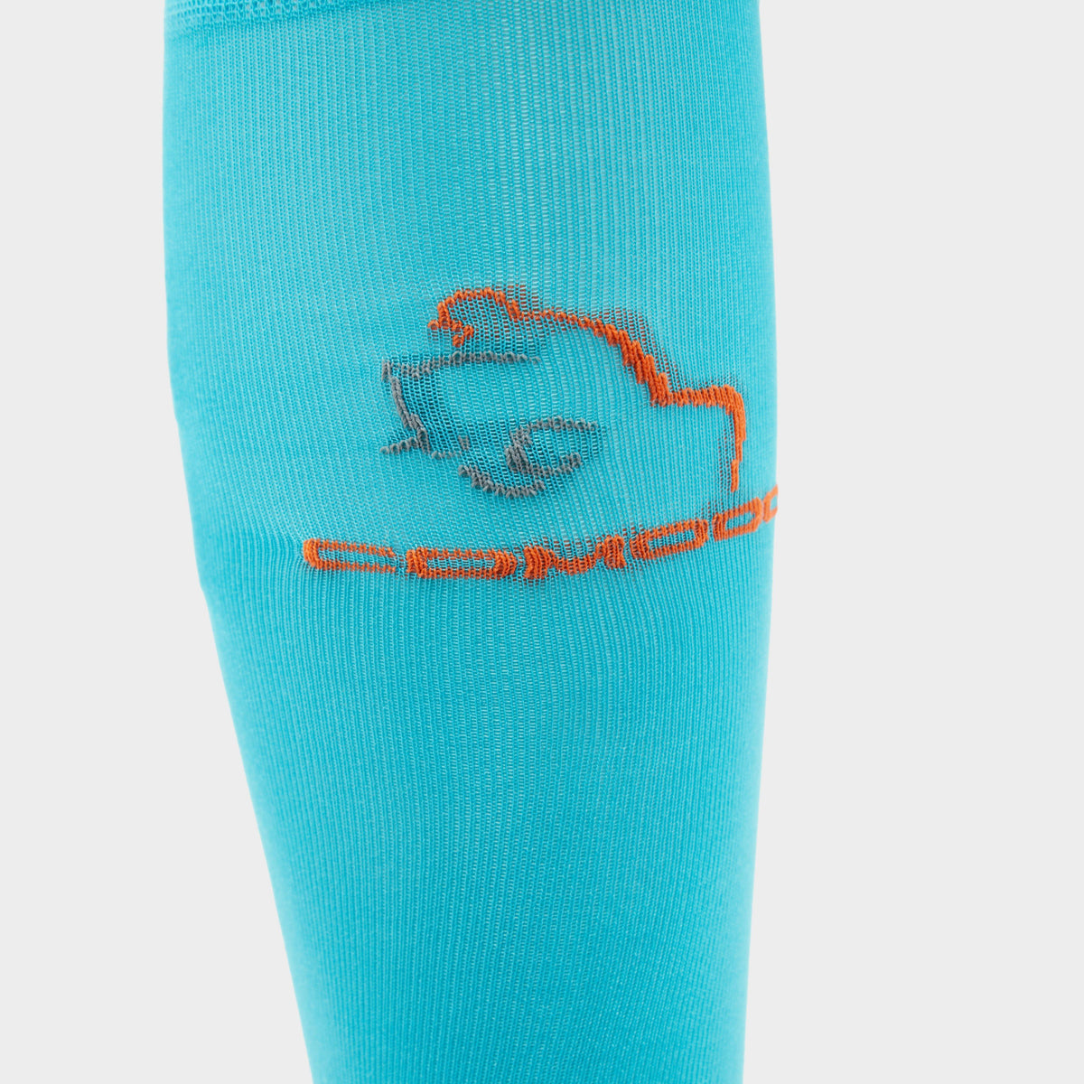 Kids Silicone Grip Socks Turquoise