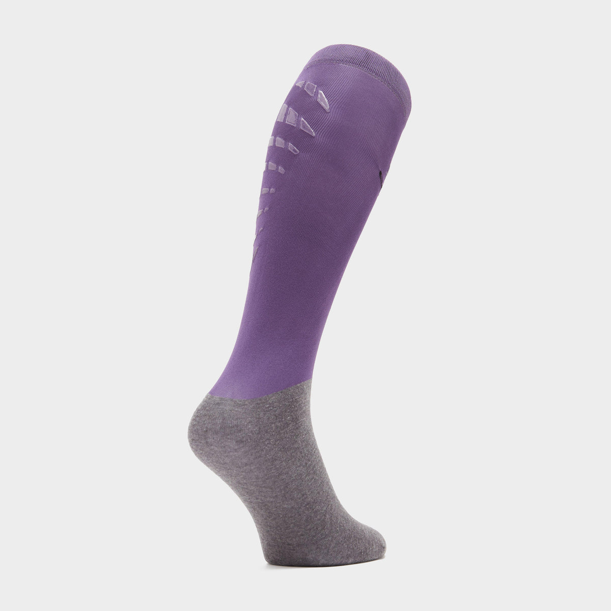 Kids Silicone Grip Socks Violet