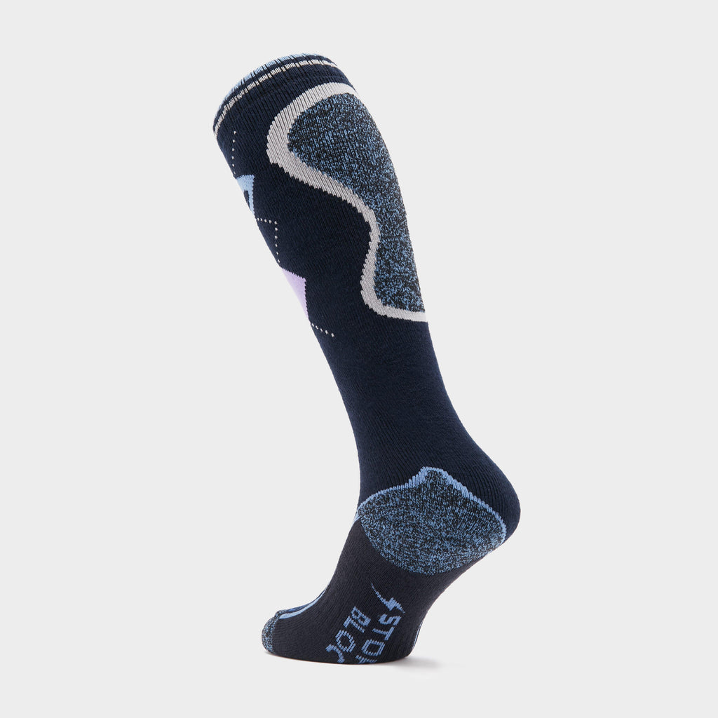 Womens Patterdale Socks Navy/Blue