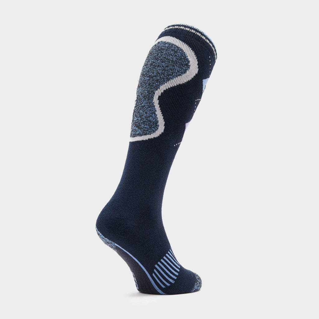 Womens Patterdale Socks Navy/Blue