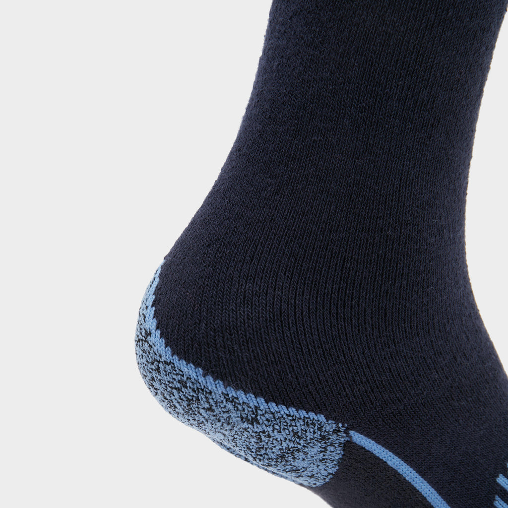 Womens Patterdale Logo Socks Navy/Blue
