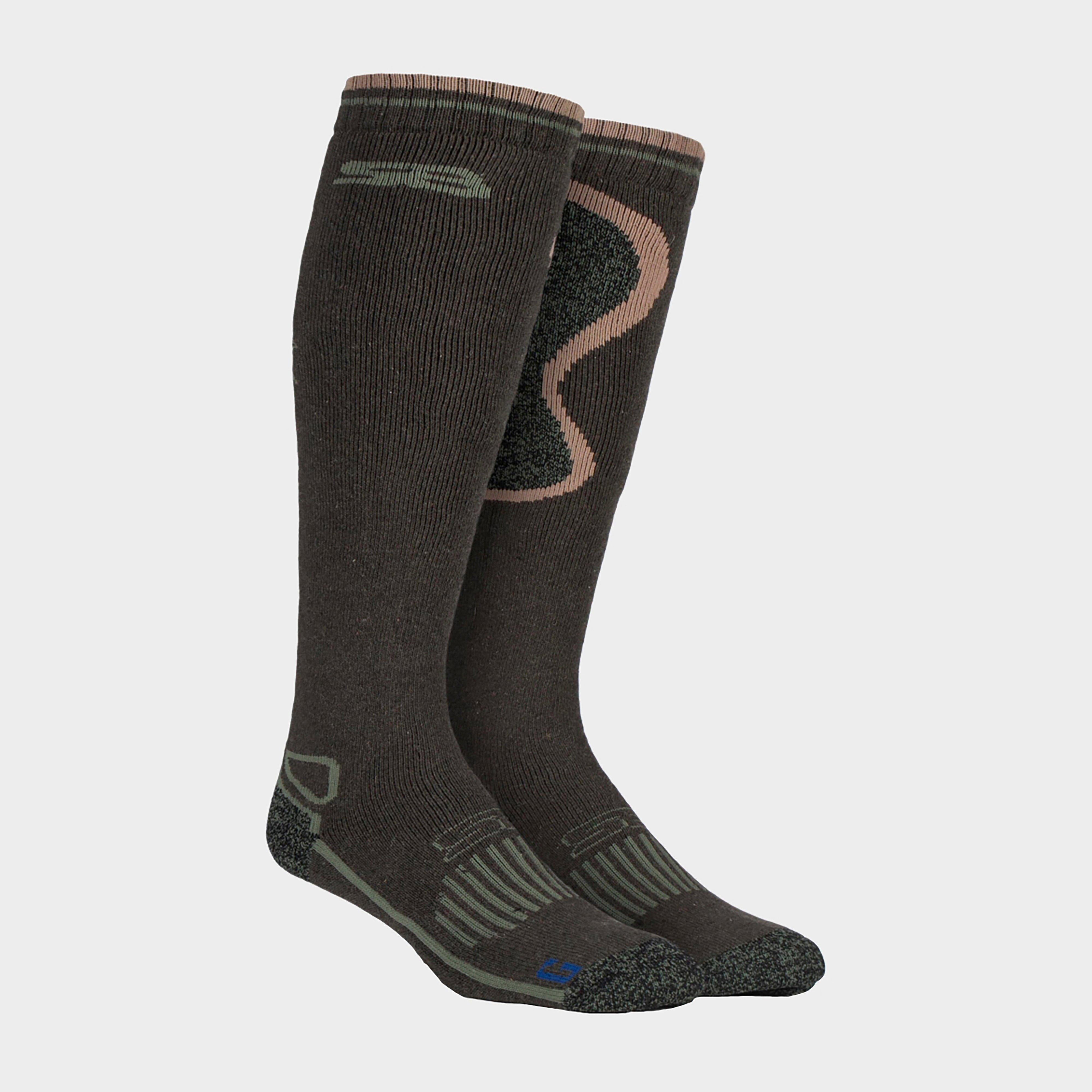 Mens Calderbeck Socks Green/Stone