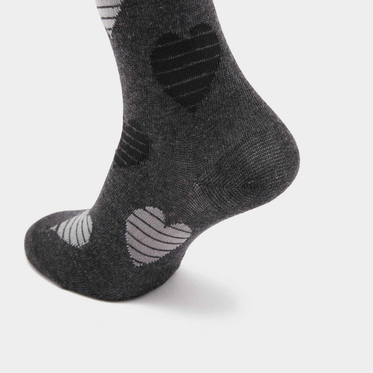 StormBloc® Equestrian Kids Hearts Socks 2 Pack Black