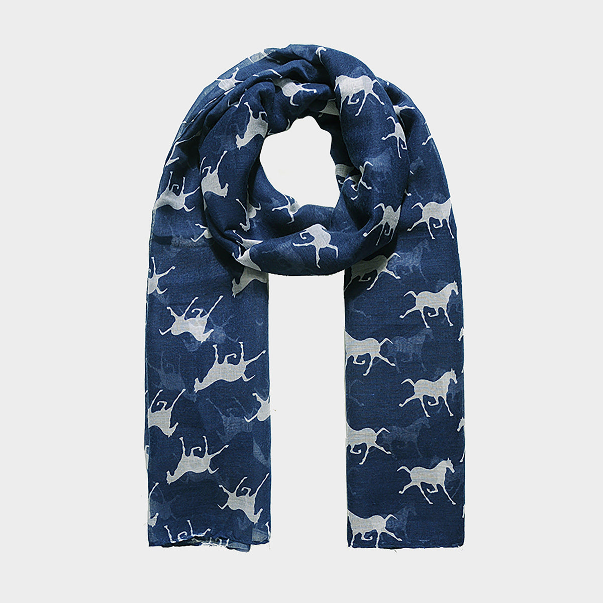 Blaze Viscose Scarf Navy