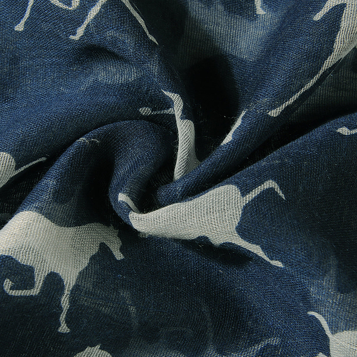 Blaze Viscose Scarf Navy