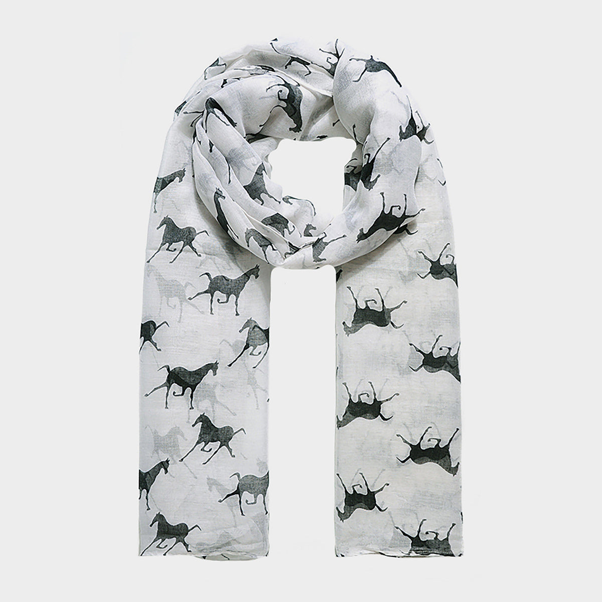Blaze Viscose Scarf White