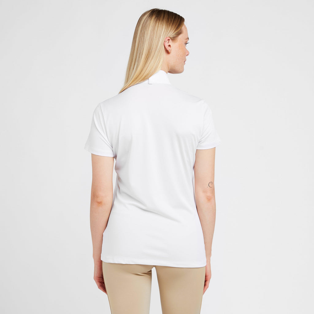 Womens Aptos Show Top White
