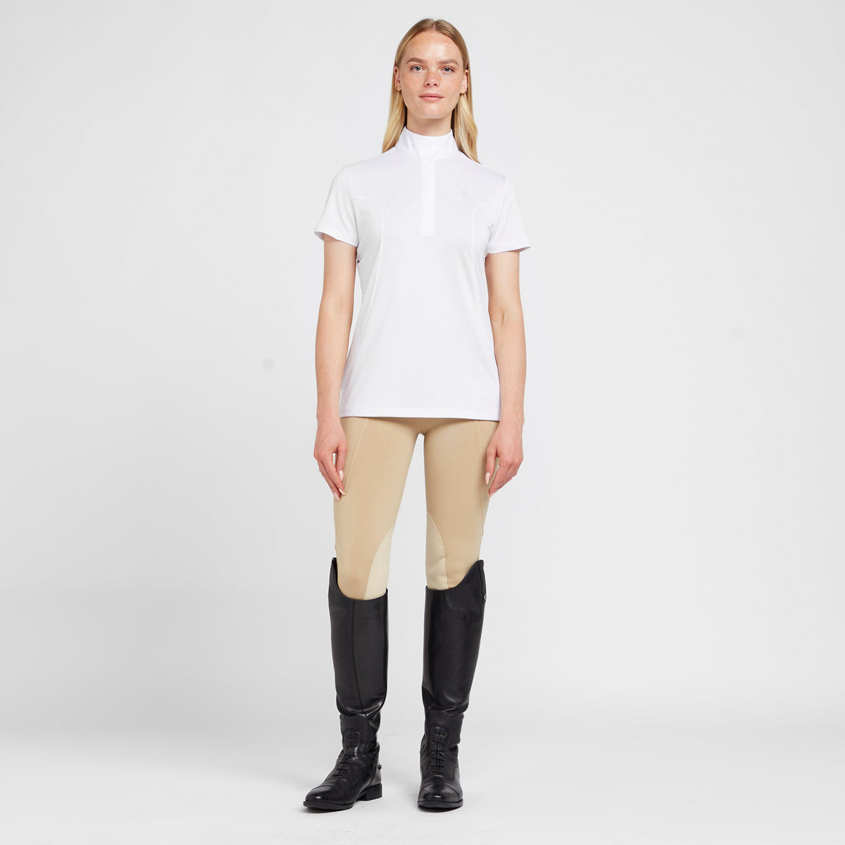 Womens Aptos Show Top White