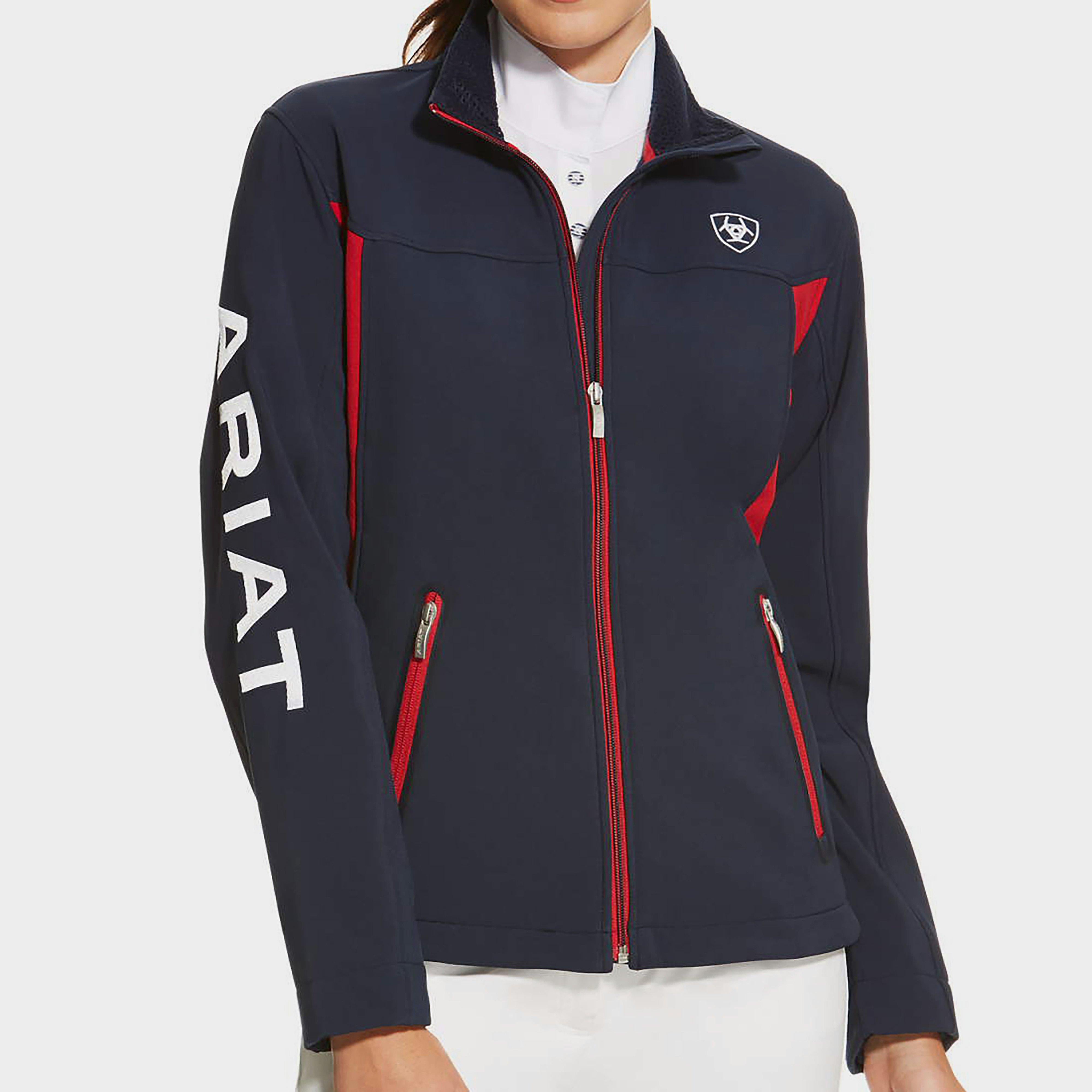 Womens New Team Softshell Jacket Navy