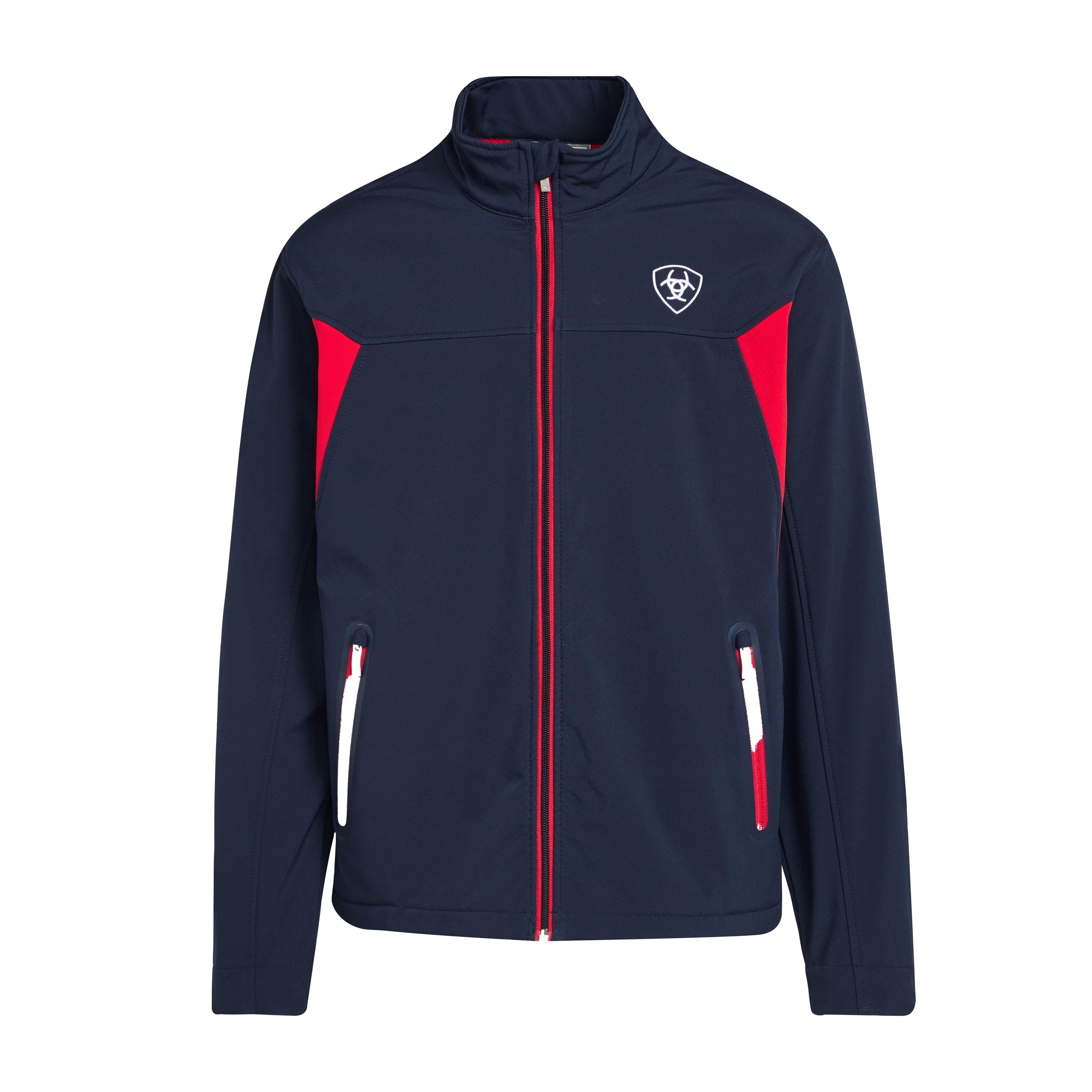 Mens New Team Softshell Jacket Navy