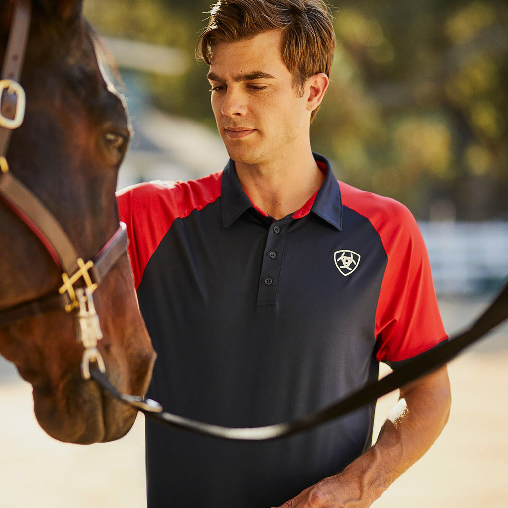 Mens Team 3.0 Polo Navy