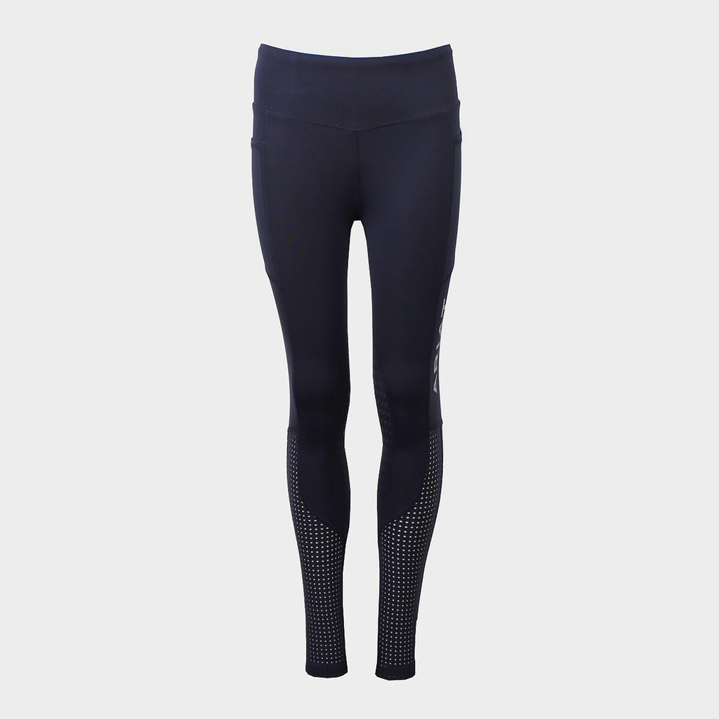 Childs Eos Knee Patch Tights Navy