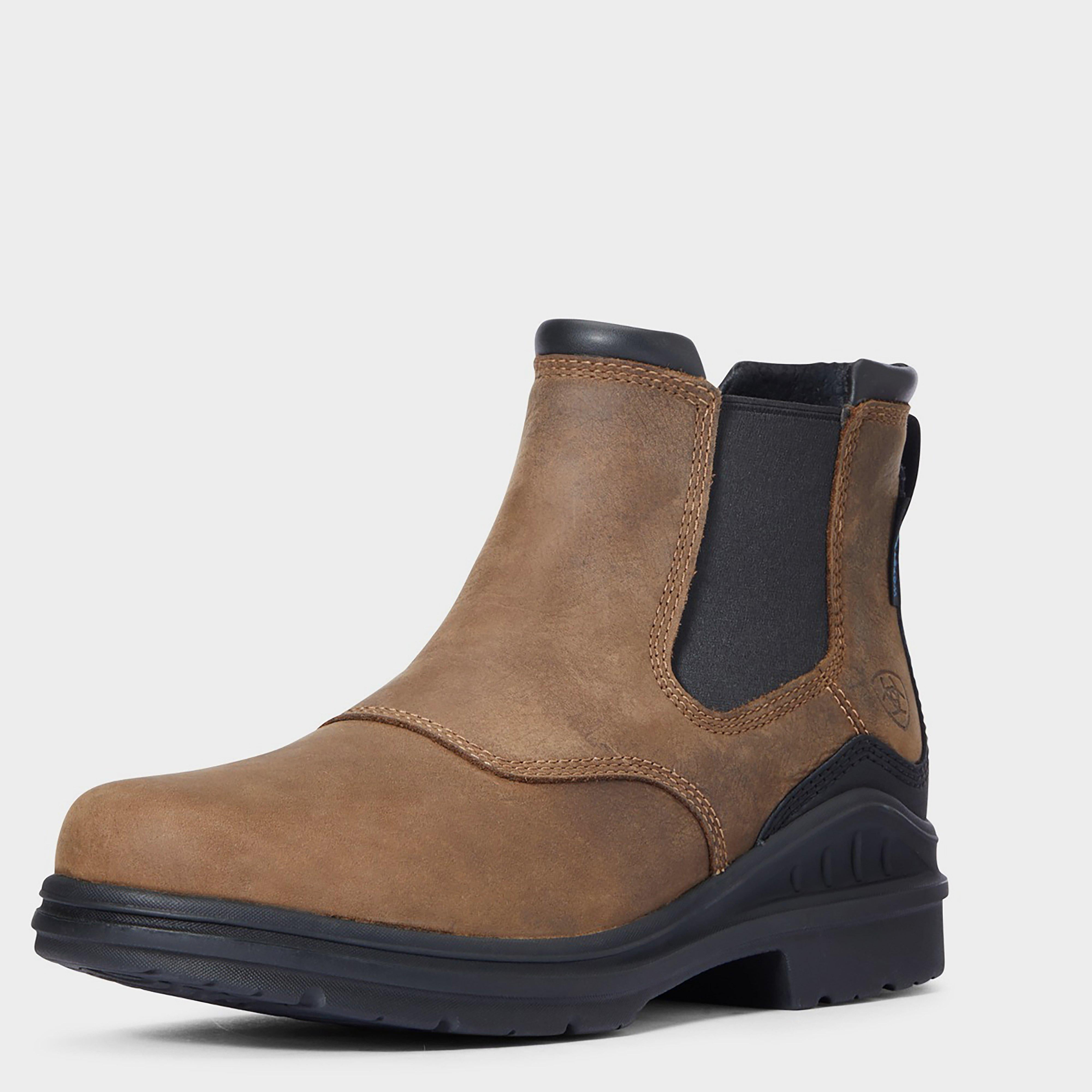 Mens Barnyard H20 Twin Gore II Boots Antique Brown