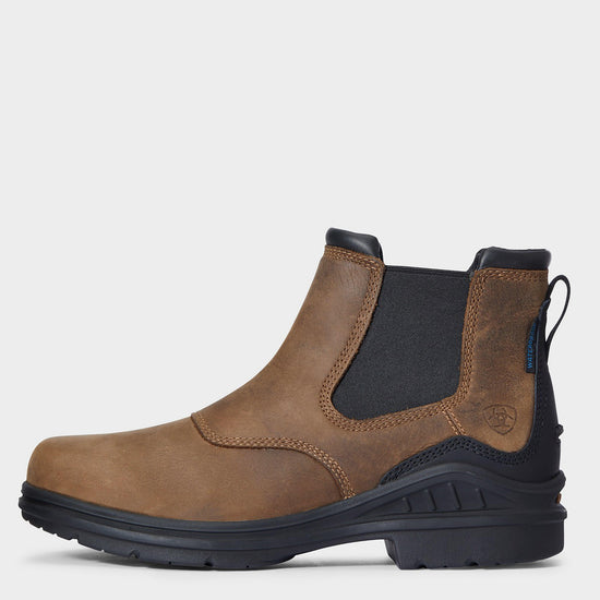 Mens Barnyard H20 Twin Gore II Boots Antique Brown