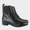 Womens Heritage IV Zip  Paddock Boots Black