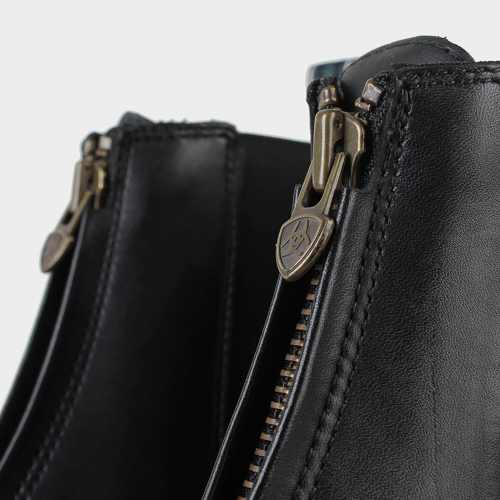Womens Heritage IV Zip  Paddock Boots Black