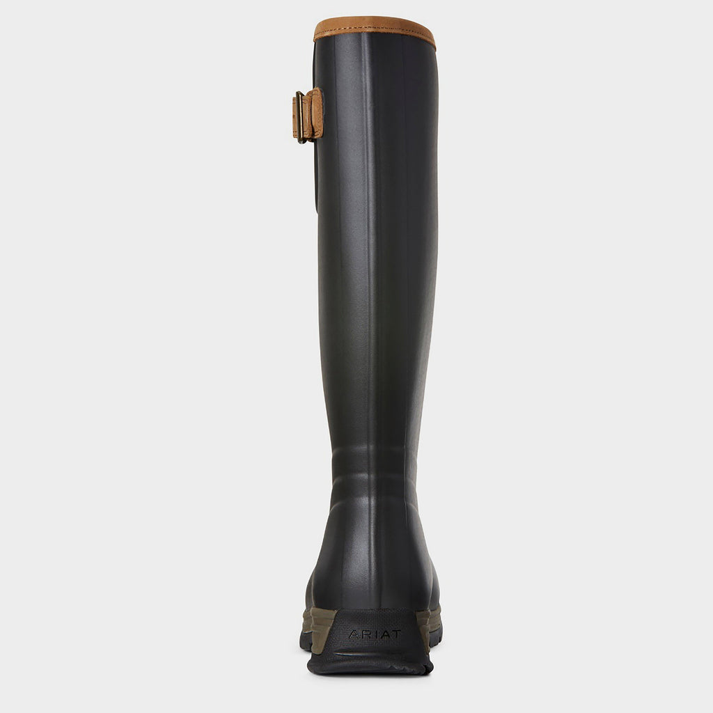 Womens Burford Wellington Boots Brown