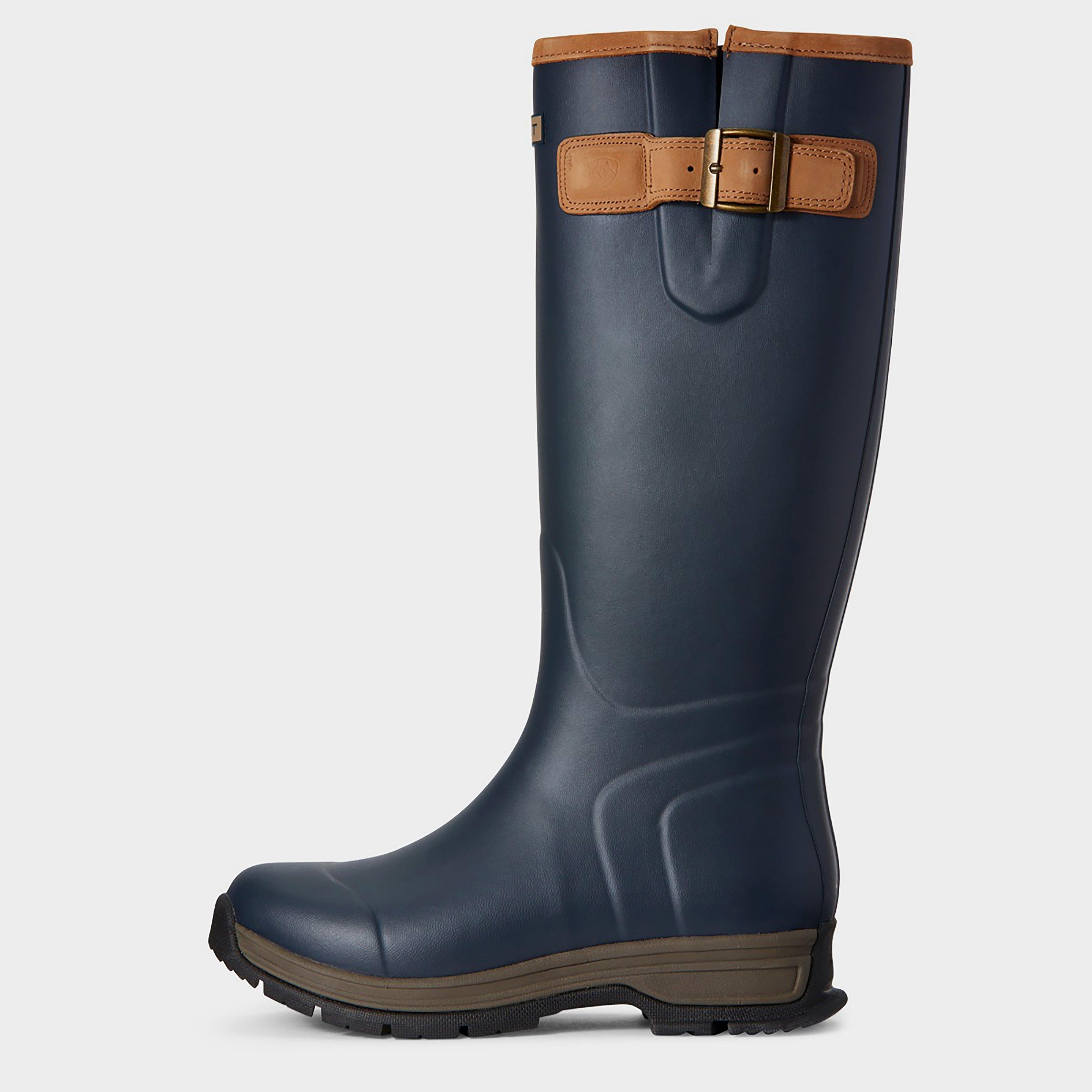 Womens Burford Wellington Boots Navy