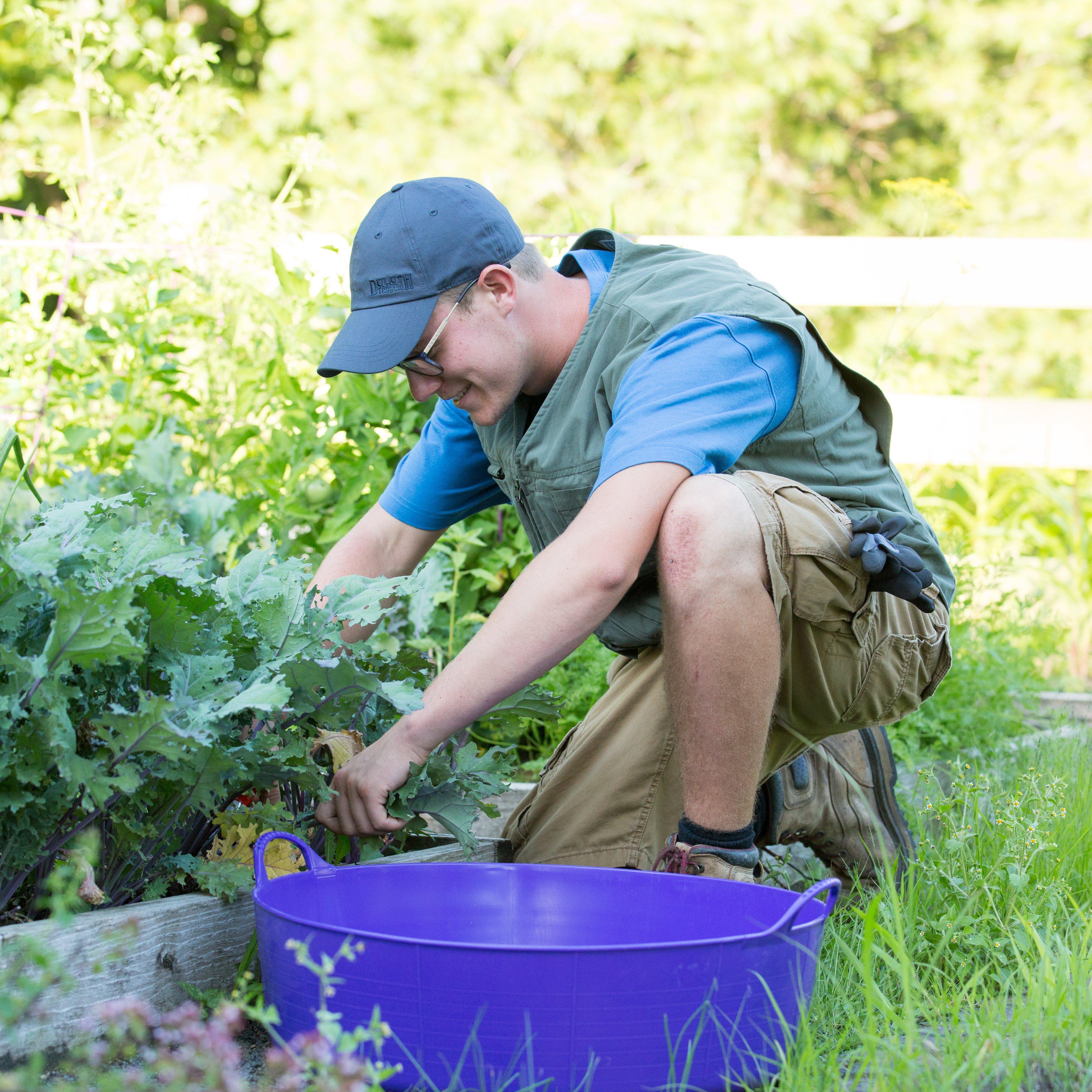 Flexible Shallow Bucket Purple
