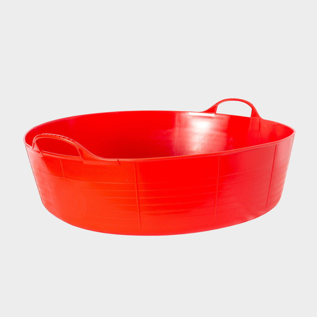 Flexible Shallow Bucket Red