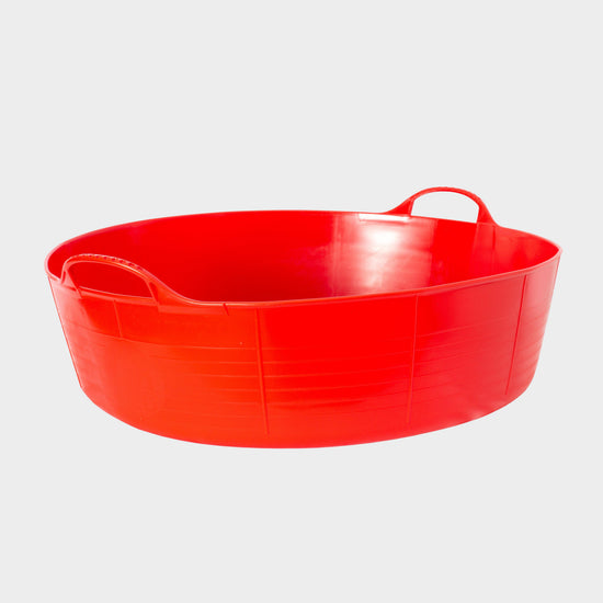 Flexible Shallow Bucket Red