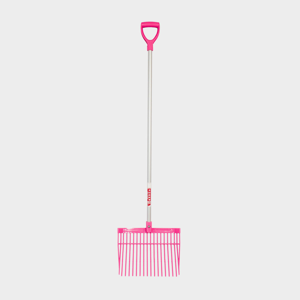 PC D-Handle Bedding Fork Pink