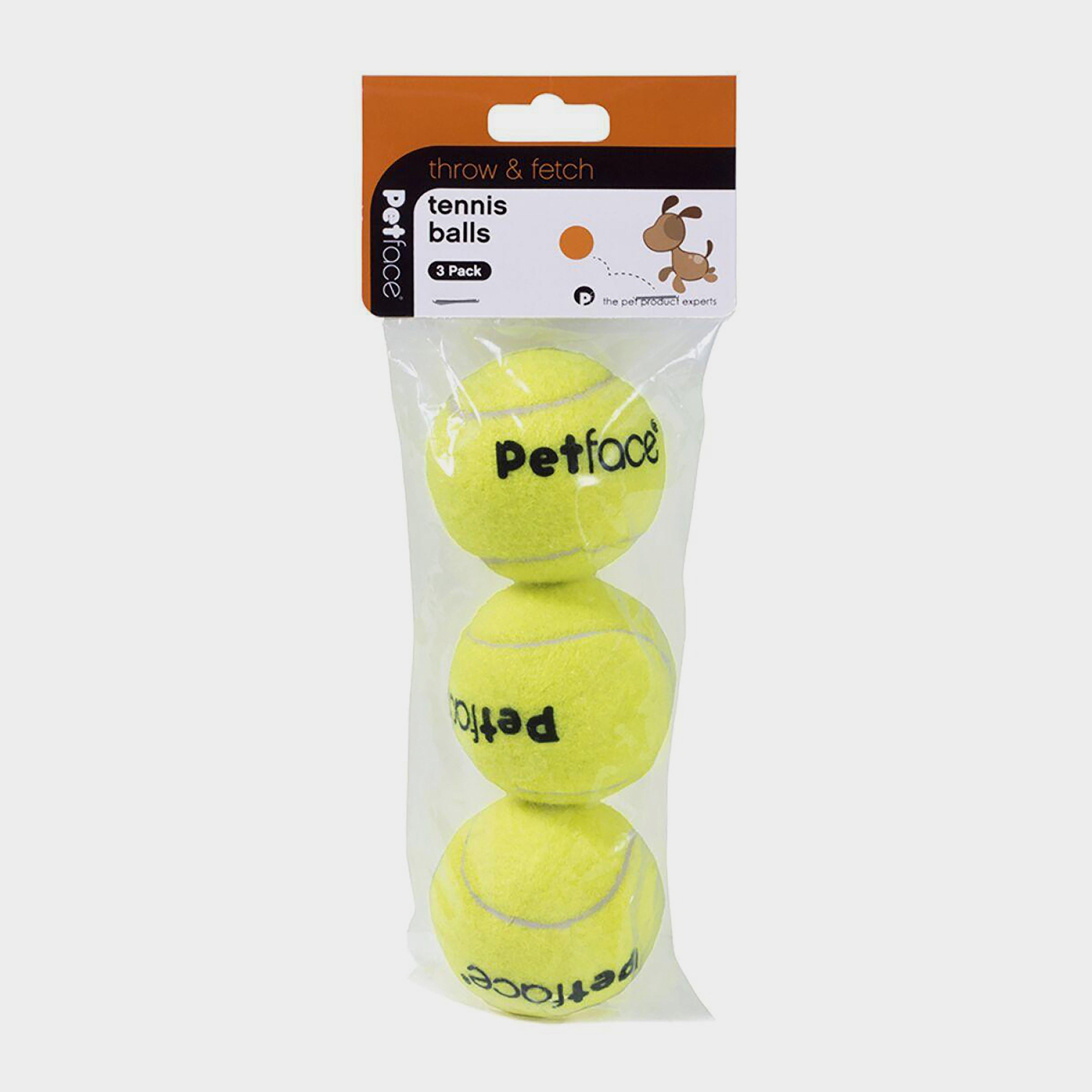Tennis Balls 3 Pack Yellow