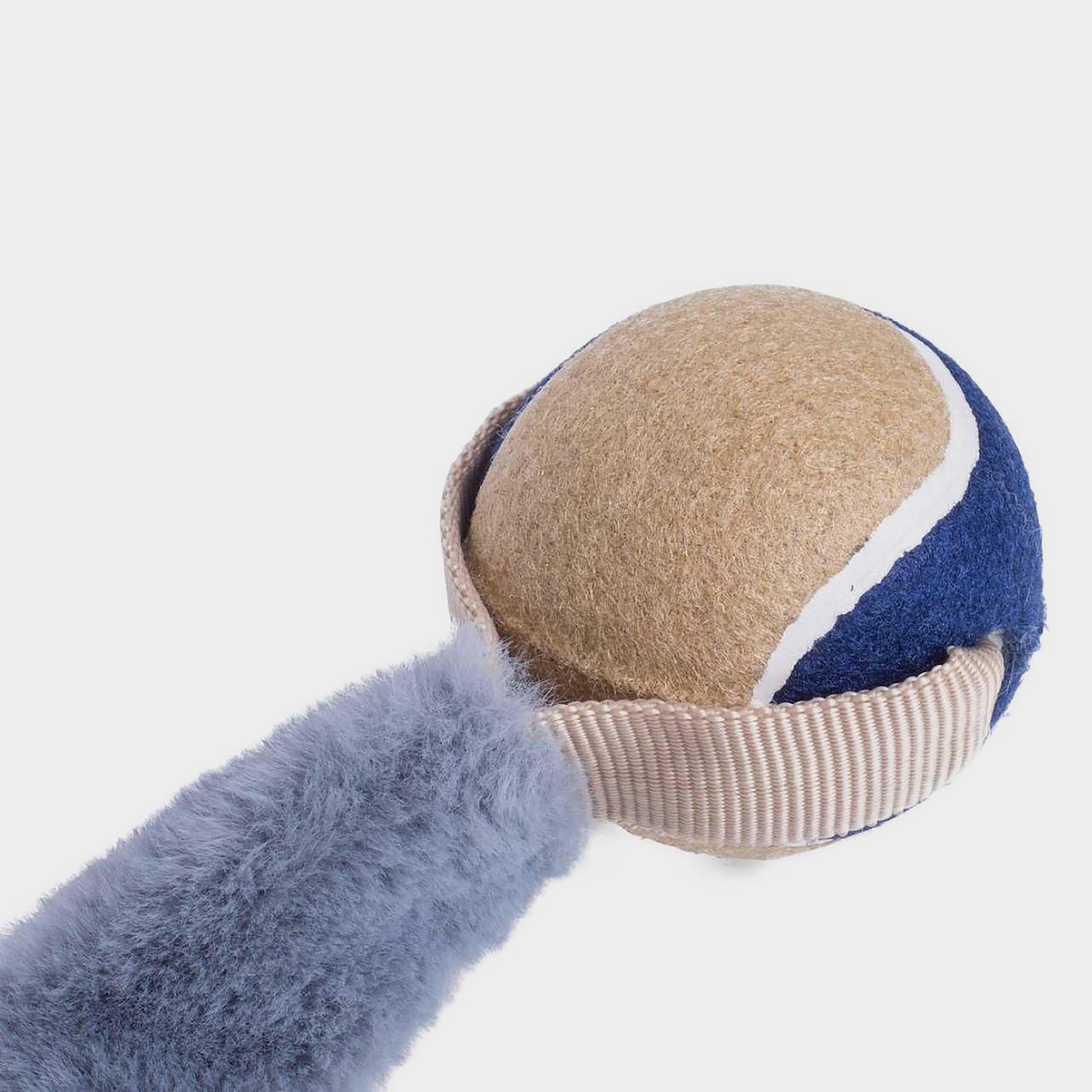 Outdoor Paws Aqua Stretchy Ball Thrower Beige