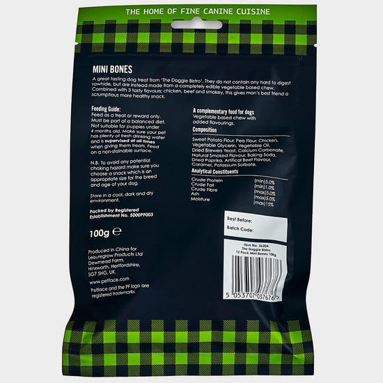 Doggie Bistro Mini Bones