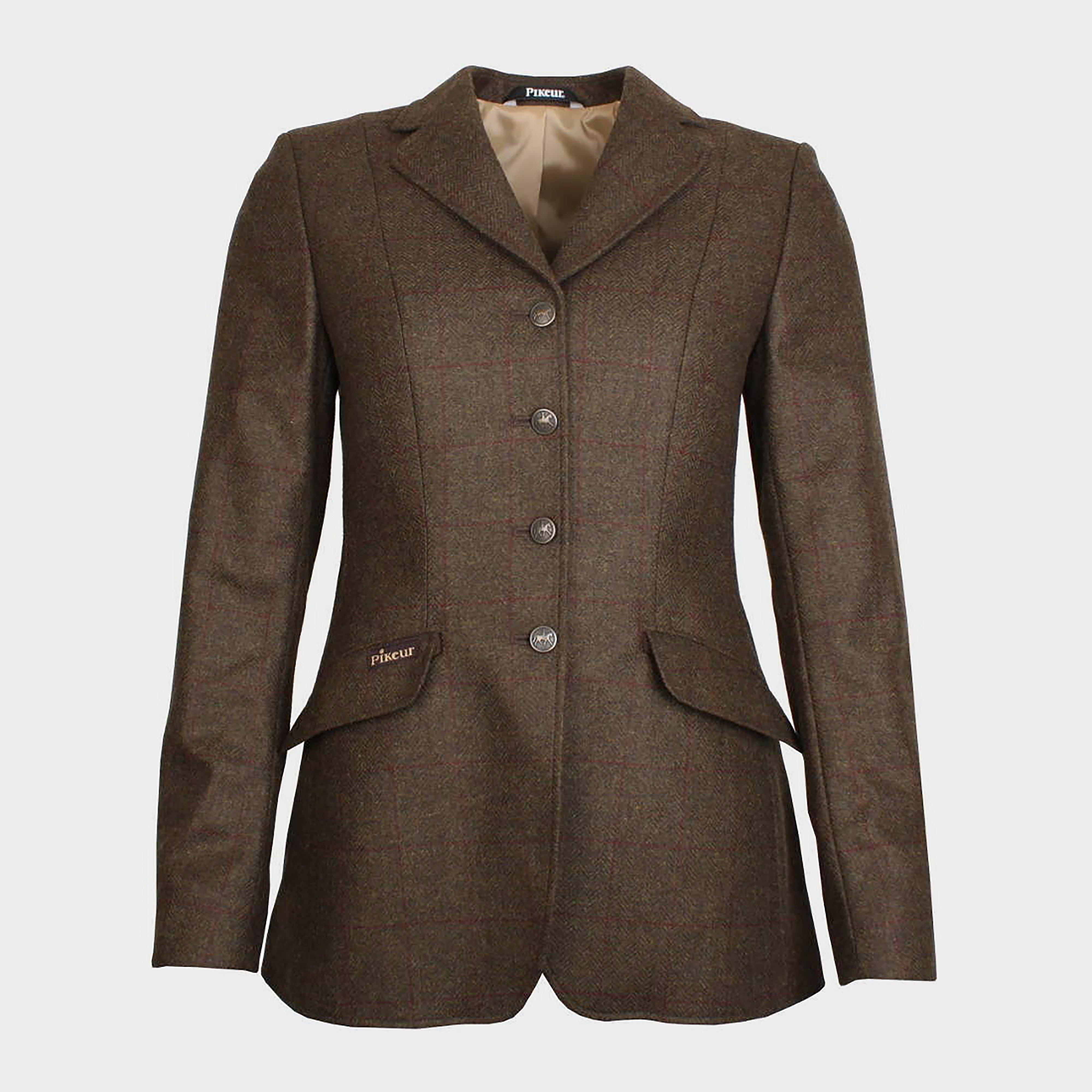 Ladies Epsom Tweed Show Jacket Dark Tweed