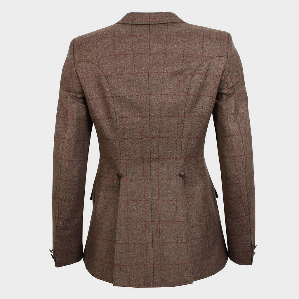 Ladies Epsom Tweed Show Jacket Light Tweed