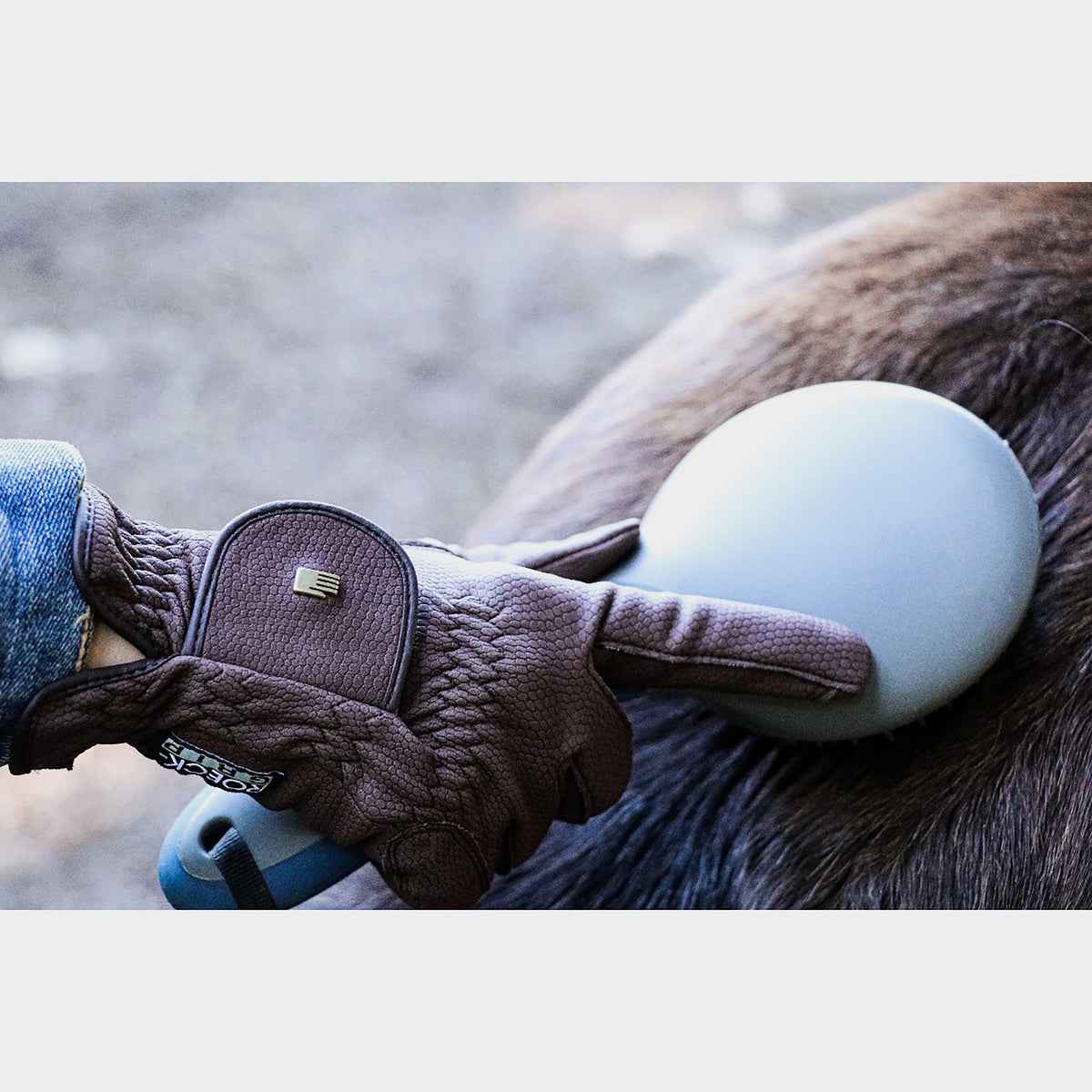 Roeck-Grip Chester Riding Gloves Mocha