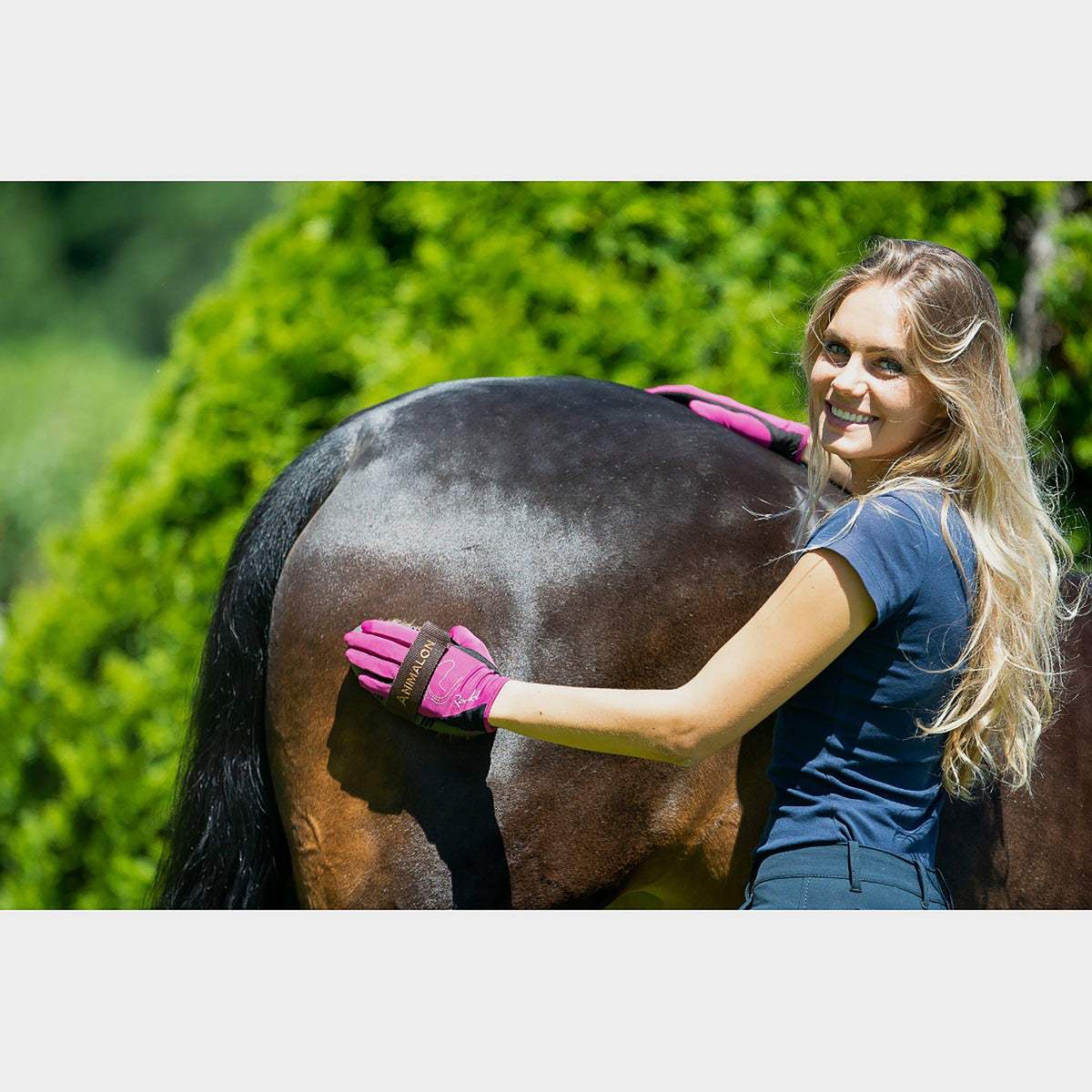 Kids Tryon Gloves Berry