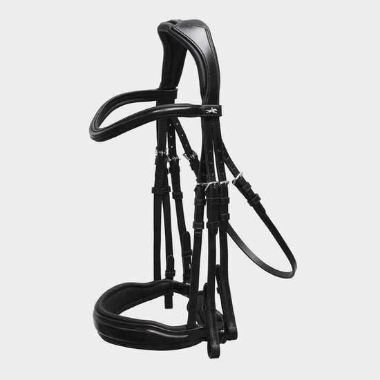 Milan Double Bridle Black