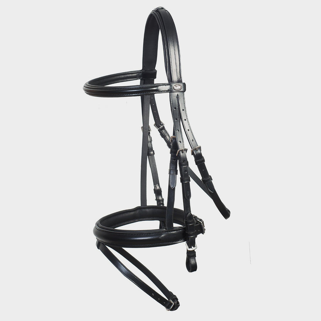 Neo Line Bremen Flash Bridle Black