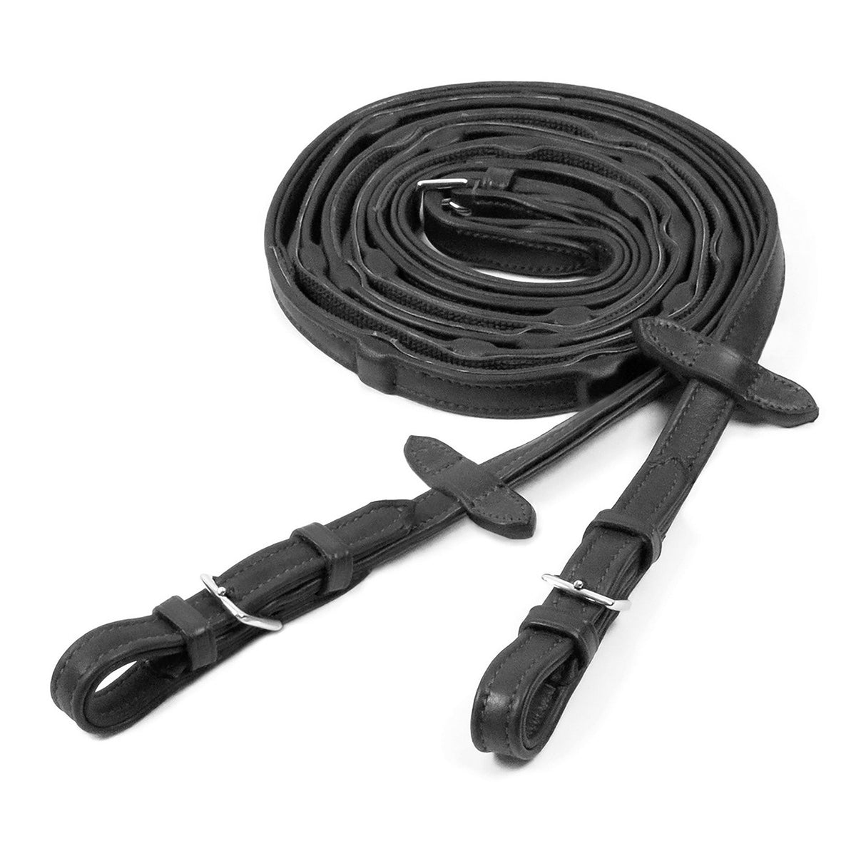 Dura Soft Grip Reins Black