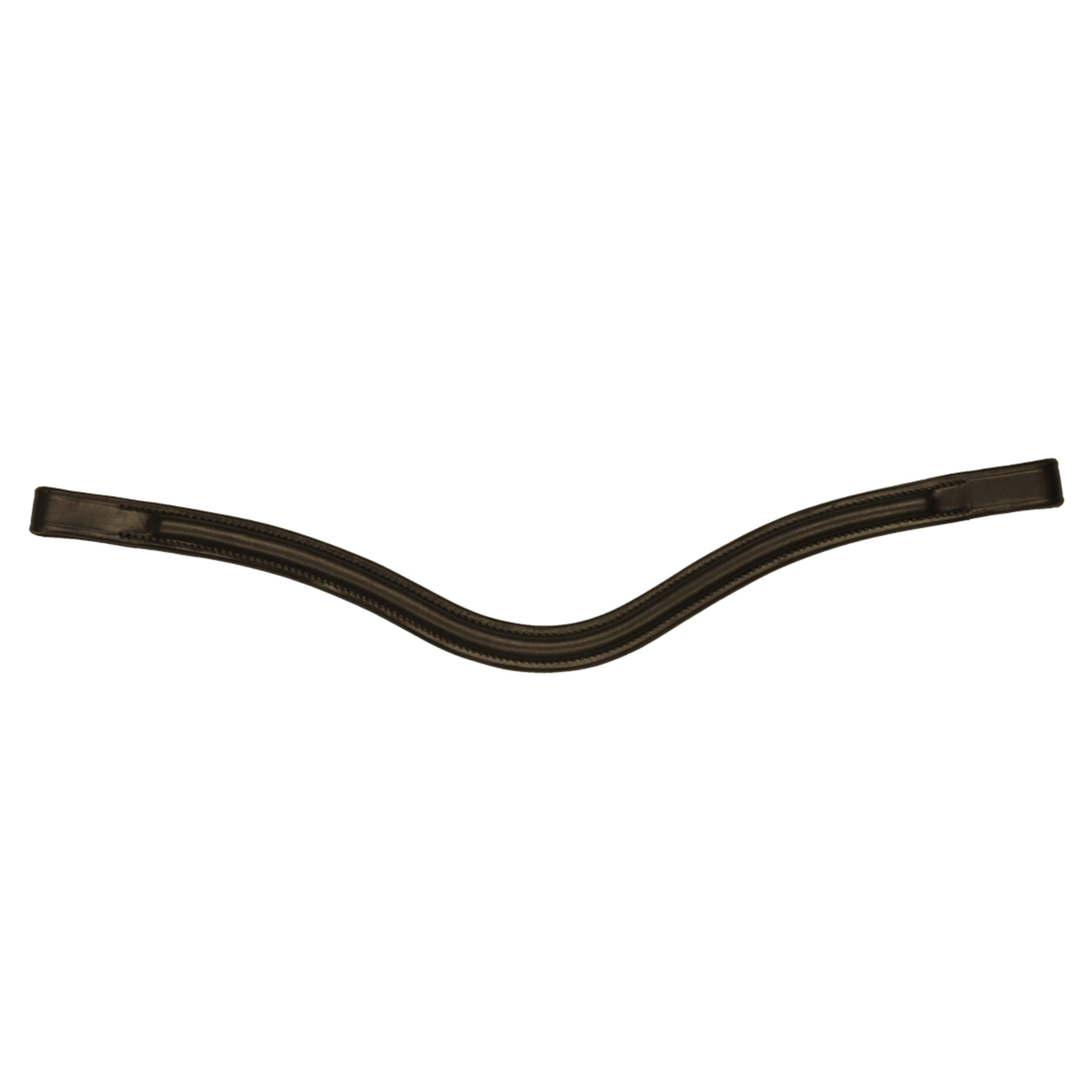 Curved Raised Browband Brown New