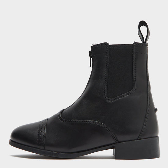 Womens Elevation Zip Boots II Black