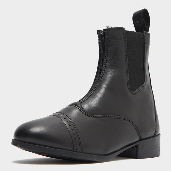 Womens Elevation Zip Boots II Black