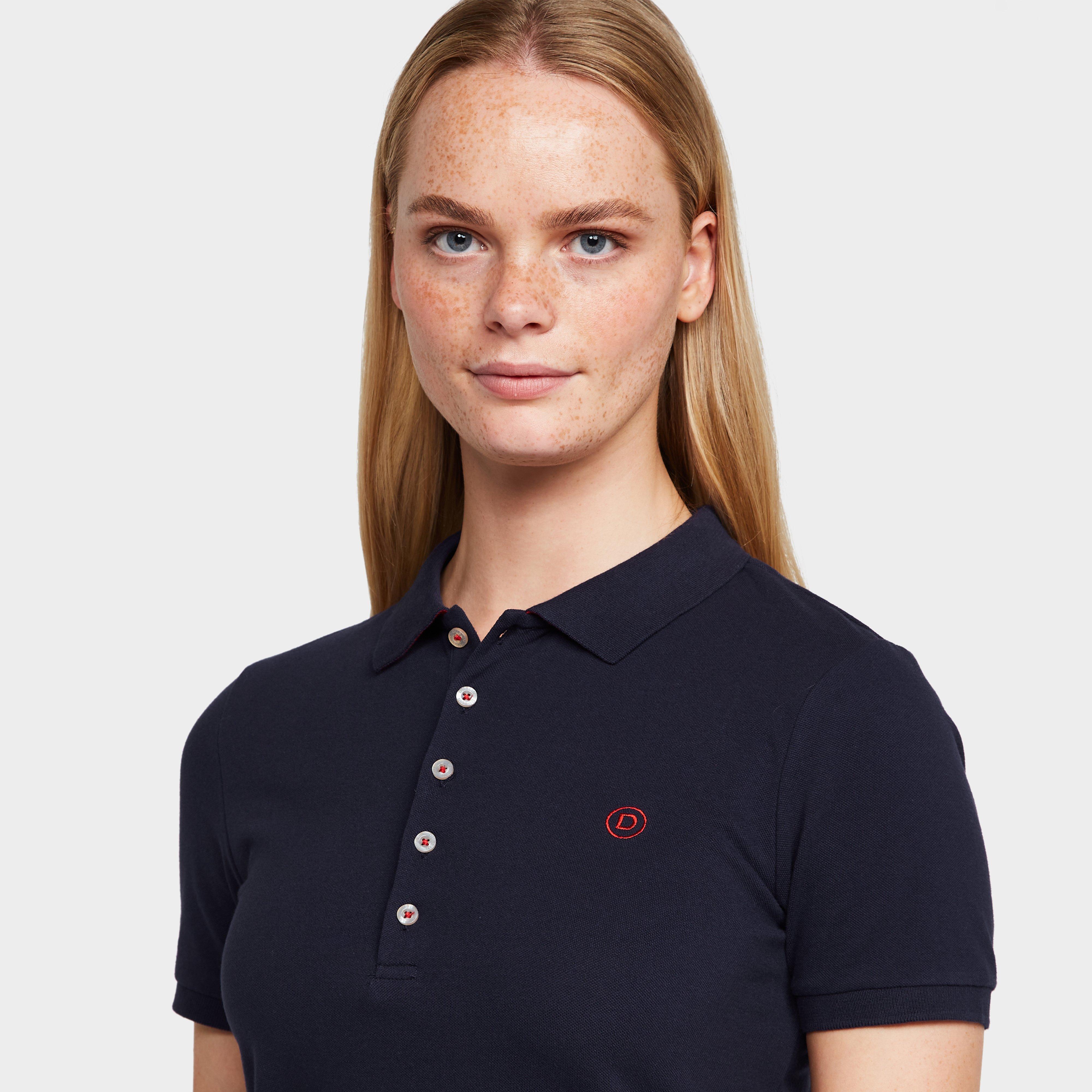 Womens Lily Cap Sleeve Polo True Navy