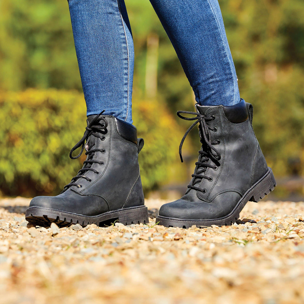 Womens Venturer Lace Boots Black
