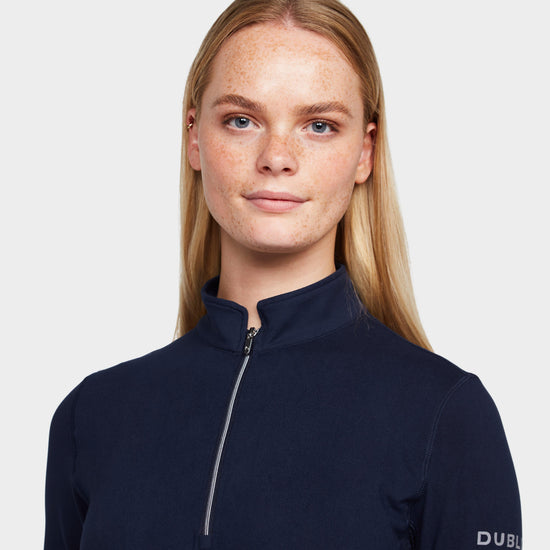 Womens Kylee Long Sleeve Shirt II Navy