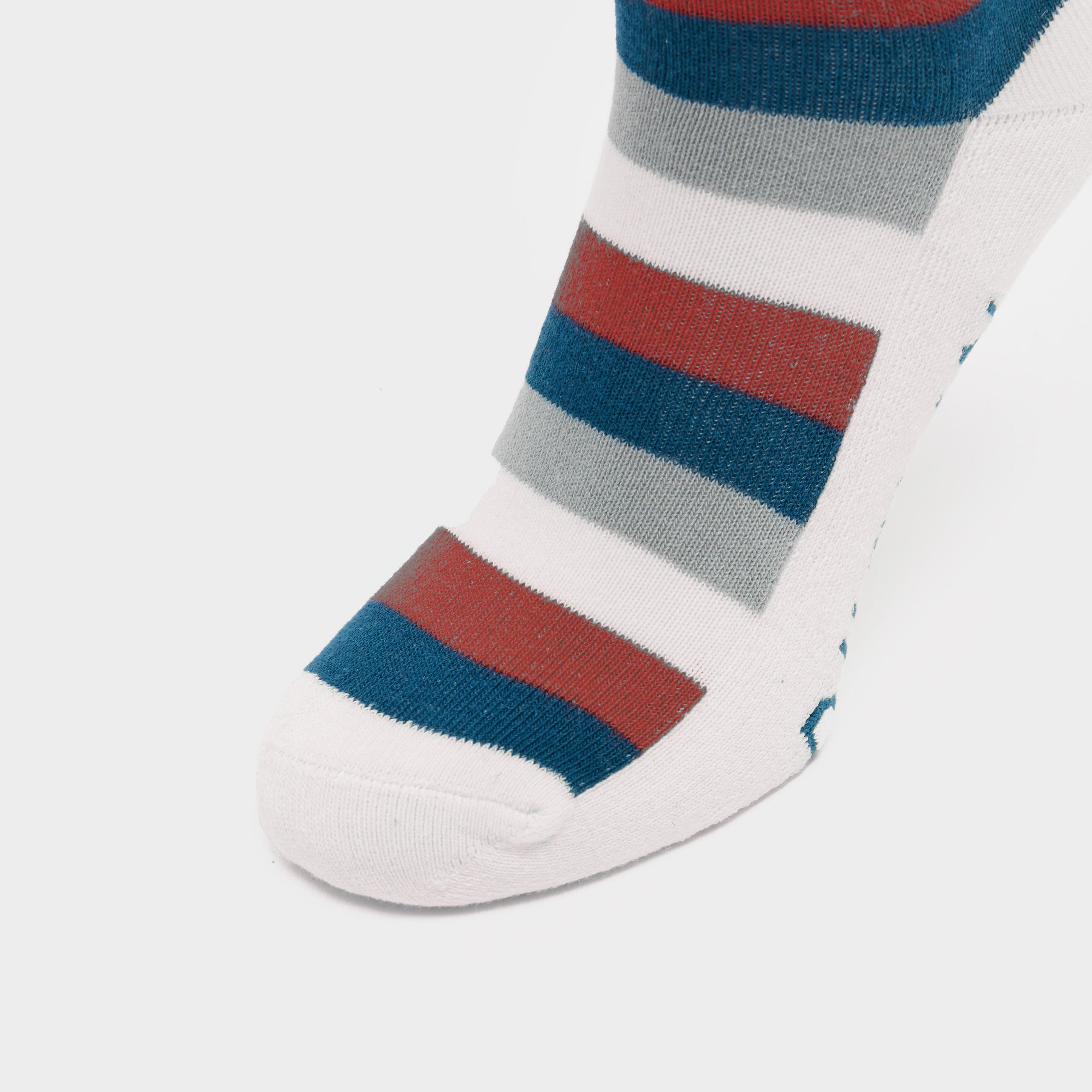 Socks Pack of 3 Navy/Red/White